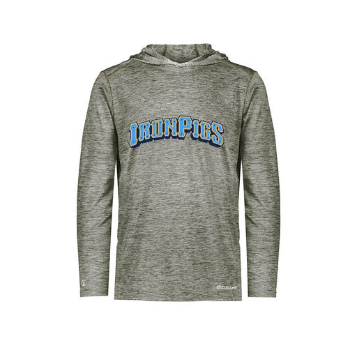 [FOLHCGGY-YS-LOGO2] Decker Youth Charge Hoodie (Youth S, Gray, Logo 2)