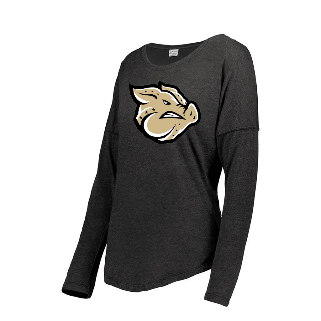 Decker Women's Tri-Blend T-Shirt - Long Sleeve