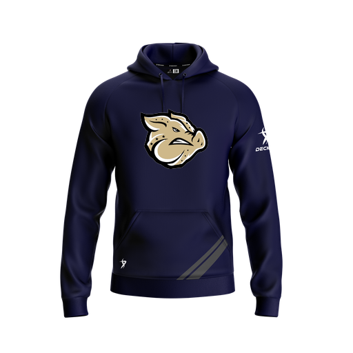 [FOLHSMNV-YXS-LOGO1] Decker Summit Hoodie (Youth XS, Navy, Logo 1)