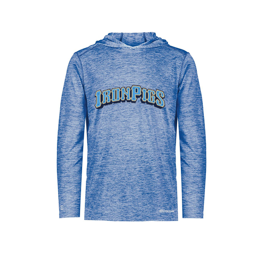 [FOLHCGRY-AS-LOGO2] Decker Men's Charge Hoodie (Adult S, Royal, Logo 2)