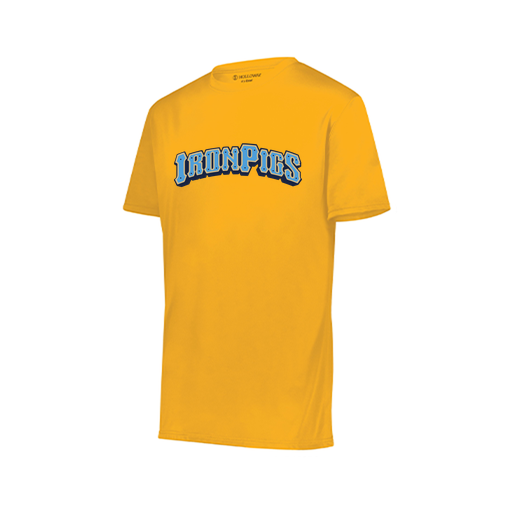 [222819.025.XXS-LOGO2] Youth Movement Dri Fit Shirt (Youth XXS, Athletic Gold, Logo 2)