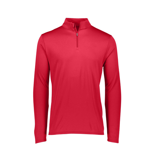 [FTLQFLRD-FAXS-LOGO4] Decker Women&#39;s Flex-Lite 1/4 Zip Shirt (Female Adult XS, Red, Logo 4)