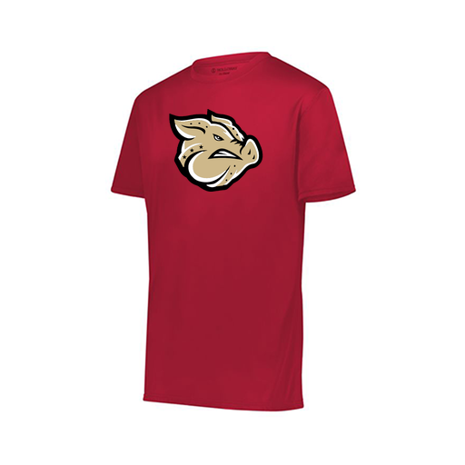 [222819.083.XXS-LOGO1] Youth Movement Dri Fit Shirt (Youth XXS, Red, Logo 1)
